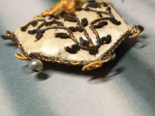 Antiguo escapulario Sagrado Corazón