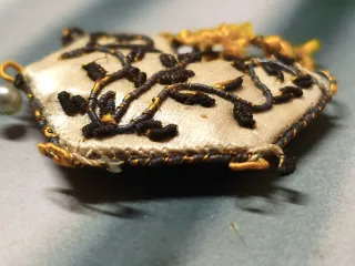 Antiguo escapulario Sagrado Corazón