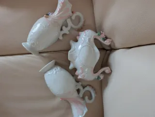 Set 3 Vasi Ceramica Decorati