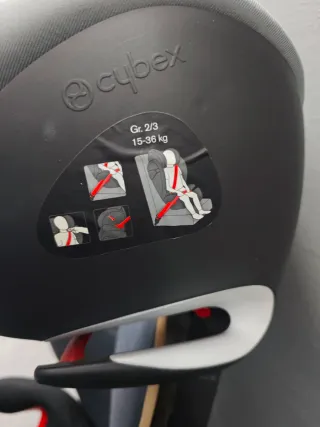 Silla Cybex Solution M-fix Grupo 2/3 Isofix