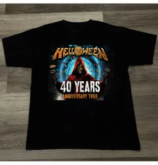 Camiseta Helloween 40 Aniversario Tour