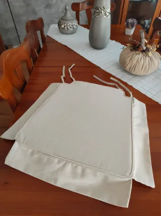 Cuscini per sedie IKEA x4 con patta