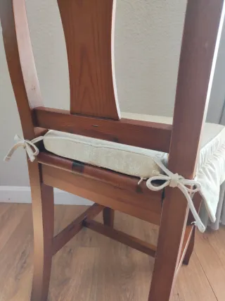 Cuscini per sedie IKEA x4 con patta