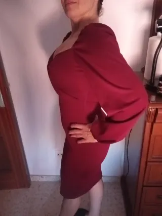 Vestido rojo elegante