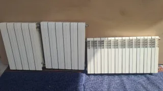 Radiadores de aluminio para calefacción 3 unidades