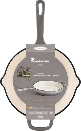 Sartén Hierro Fundido 24.5cm Beige/Gris