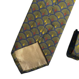 Cravatta Valentino Seta Motivo Esclusivo Verde