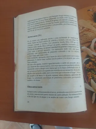 Libro de cocina antiguo
