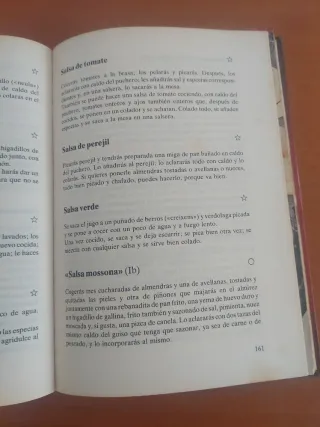 Libro de cocina antiguo