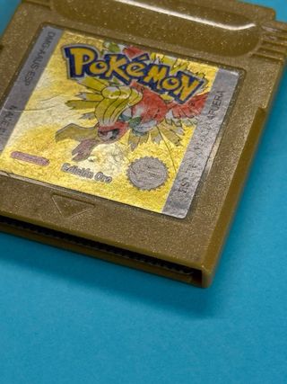 Pokemon Edición Oro Game Boy DMG-AAUS-ESP