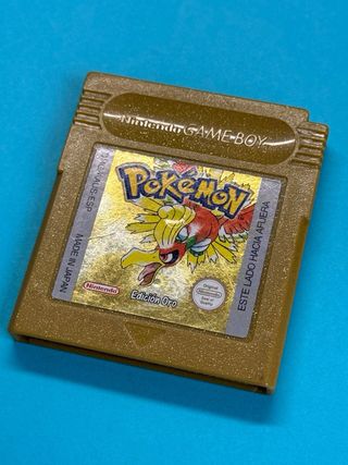 Pokemon Edición Oro Game Boy DMG-AAUS-ESP