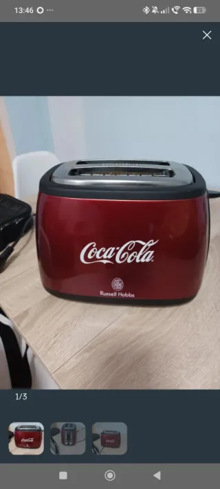 Tostadora Coca-Cola Edición Limitada