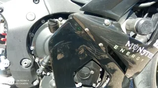 Yamaha R6 Negra y Amarilla