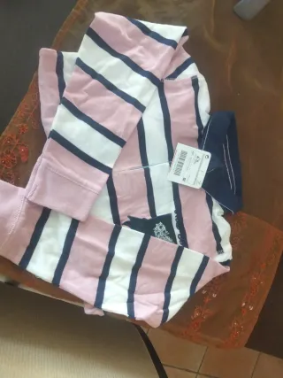 Camiseta niño rayas manga larga