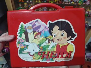 Lote articulos años 80 juguetes figura Hedi