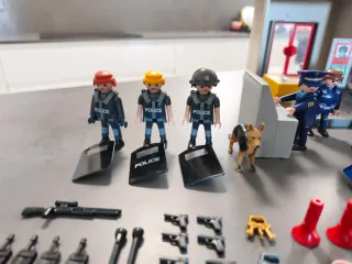 Comisaría Policía Playmobil + Figuras