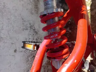 Bicicleta de Montaña Iron Track Roja