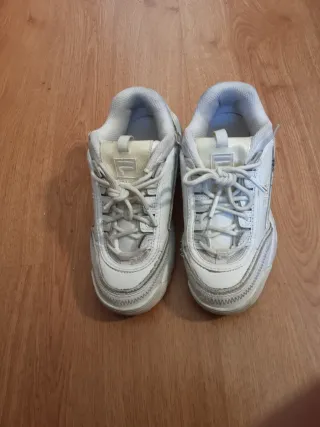 Zapatillas Fila plataforma niña talla 35