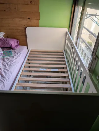 Maxi Cuna 140x70 cm con estrellas.