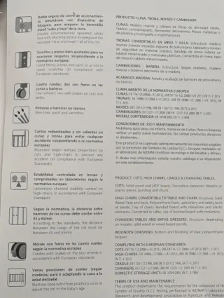 Maxi Cuna 140x70 cm con estrellas.