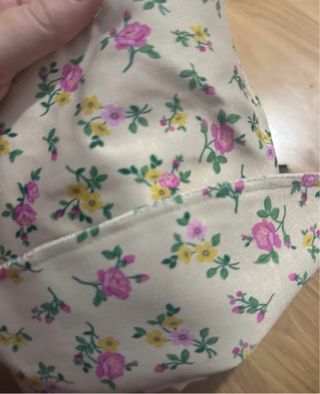 Gorro Zara estampado floral