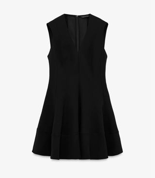 Vestido ZW Collection Zara Negro