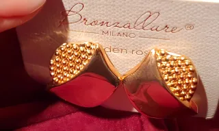 Orecchini Bronzallure, placcati oro 18 Kt
