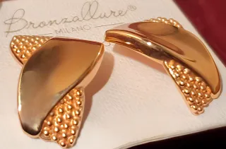 Orecchini Bronzallure, placcati oro 18 Kt