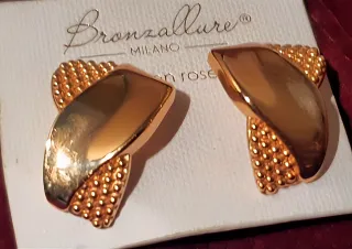 Orecchini Bronzallure, placcati oro 18 Kt