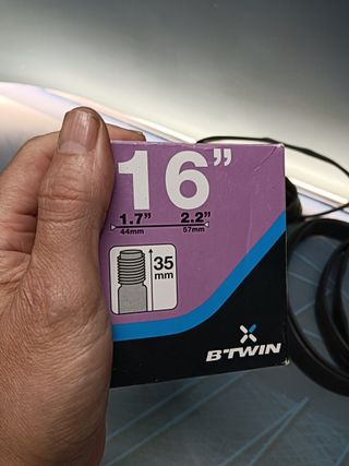 Cámaras, componentes de bicicleta, 5 camaras