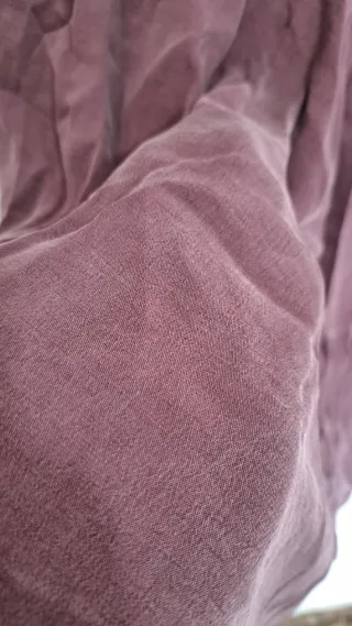 Falda Zara Lila Midi