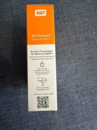 Disco Duro Externo WD My Passport 2TB