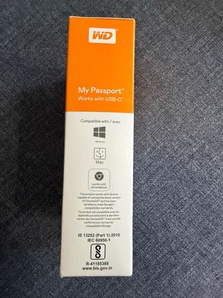 Disco Duro Externo WD My Passport 2TB