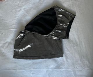 Top metálico espalda descubierta Talla XS