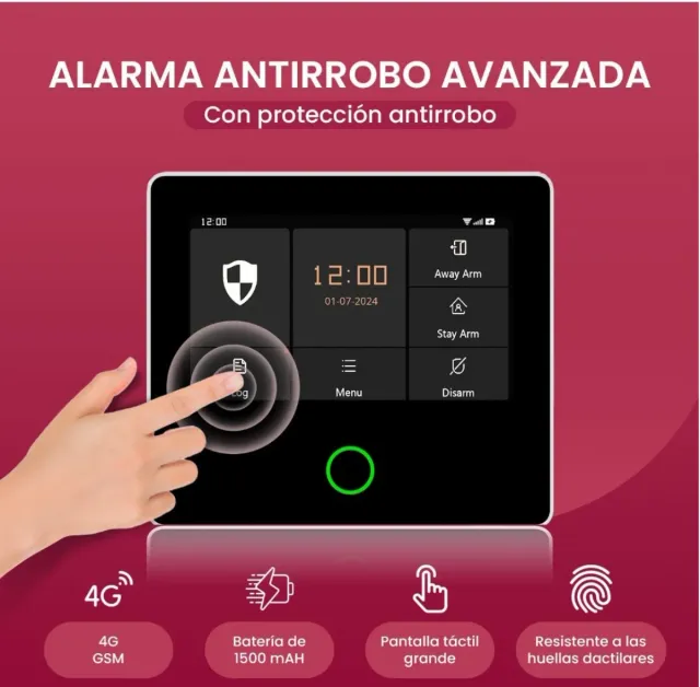 Kit di Allarme Domestico SeQrell senza Canoni