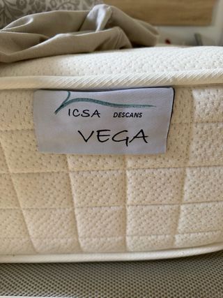 Canapé Abatible y Colchón viscolelastico