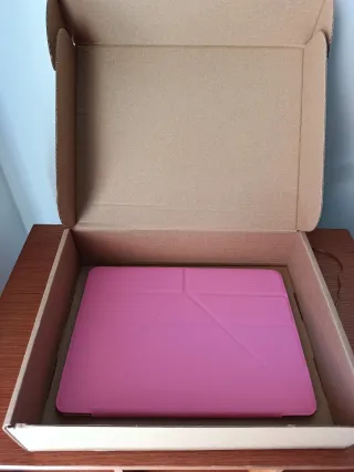 Funda iPad Rosa Plegable 17cm x 24cm