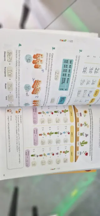 Libro 3 primaria matemáticas, primer y segundo Q