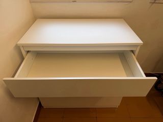 Cajonera MALM Ikea Blanca