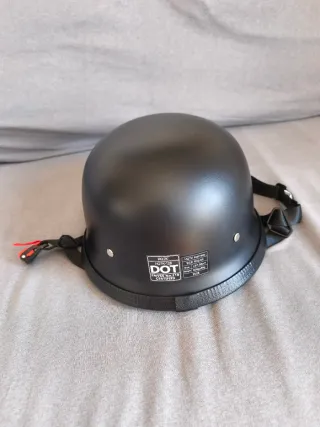 Casco Moto/Patinete Unisex Negro