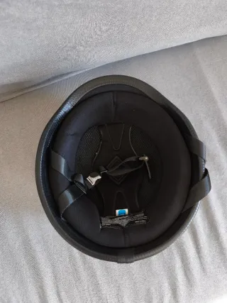 Casco Moto/Patinete Unisex Negro