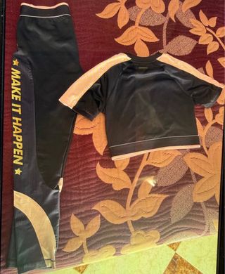 Conjunto Zara 12A Top y Mallas Tie-Dye H&M