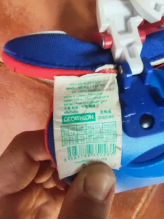 Patines en línea Oxelo azules