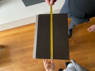 Mueble de baño madera y cristal