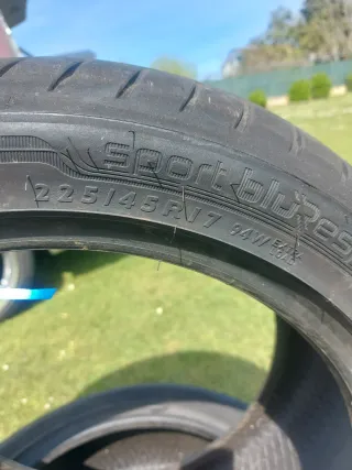 2 Neumáticos Dunlop Sport 225/45 R17 94W