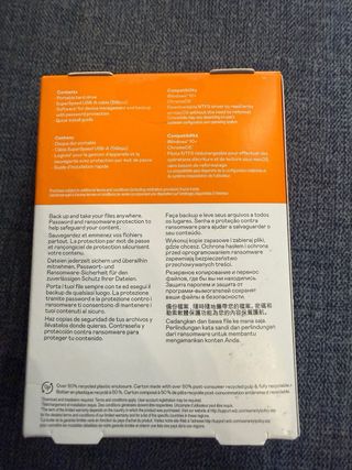 WD My Passport Disco Duro Externo 4TB Rojo