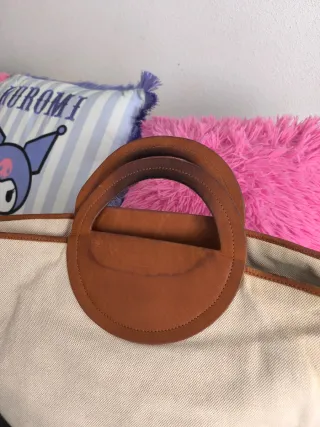 Bolso Gloria Ortiz Beige y Marrón