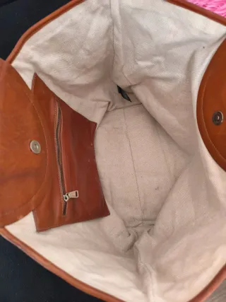 Bolso Gloria Ortiz Beige y Marrón