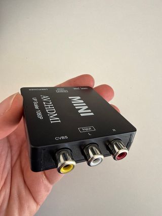 Adaptador AV a HDMI (RCA a HDMI)