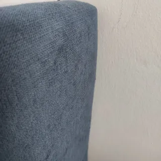 Cabecero de cama azul individual